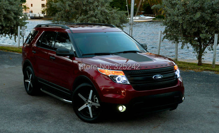 angel eyes Ford Explorer Fifth generation (U502) 2011-2015(12)