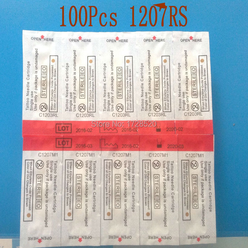 discount sale 100pcs 1207rs tattoo needles cartridges discount sale 100pcs 1207rs tattoo needles cartridges