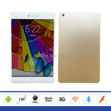 7 85 inch capacitive touch screen MTK 8382 Quad core Android 4 4 3G tablet pc