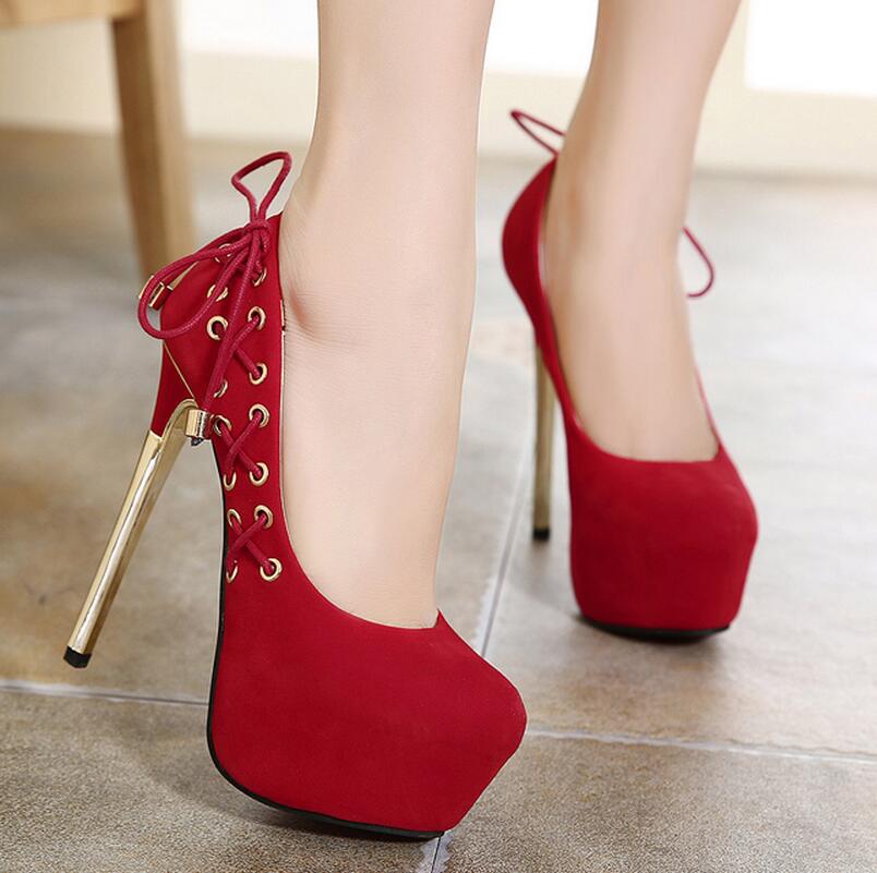 Online Kaufen Großhandel Rote Sohle High Heels Aus China Rote Sohle ...