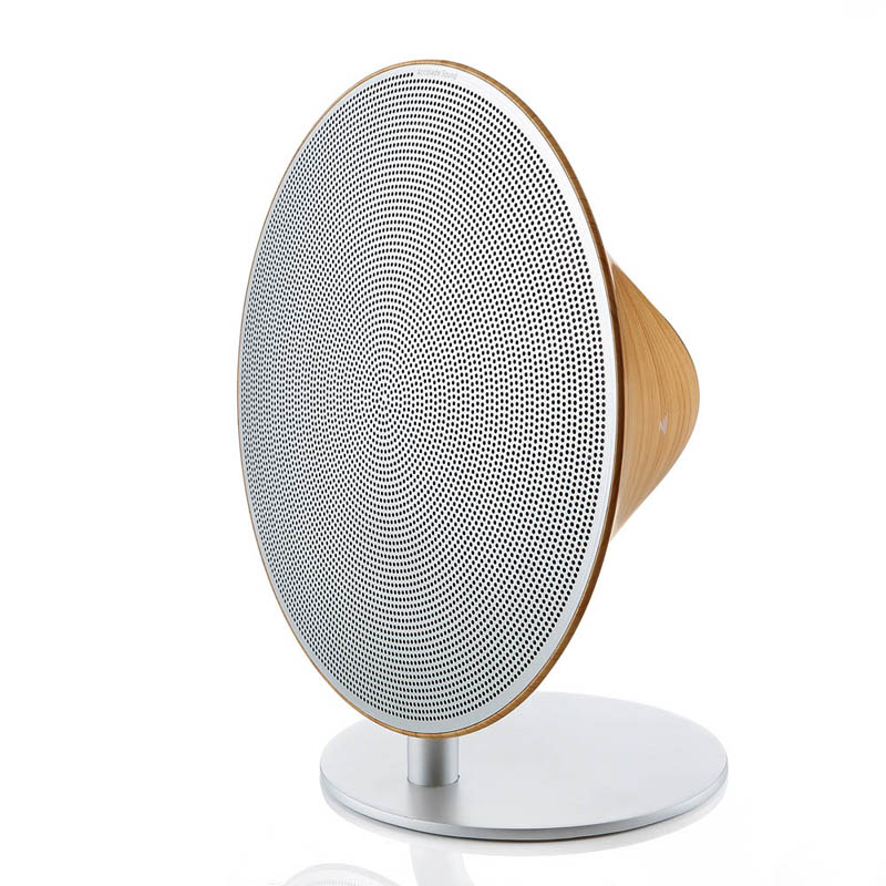 Wooden Vintage NFC Speaker SOLO ONE Bluetooth Wireless Speakers Stereo Super Bass Touch Button Aux for IOS Smartphone Tablet PC