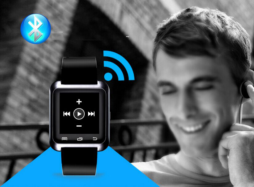 Bluetooth Smartwatch U8 U Smart Watch for iPhone 6 puls 5S Samsung S4 Note 3 HTC