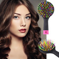 New 2015 Rainbow Comb Volume Brush Magic Hairbrush for Hair Tangle Hair Brush Women Comb Candy