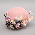 Lady European Gauze Small hat bird animal Flower Bridal Little Hat Hair Accessories Banquet Party holiday