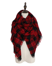 2016 ZA New Design Winter Tartan Plaid Shawl Woman Versatile Gorgeous High Quality Pashmina Cozy Comfortable Blanket Scarf