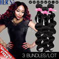 Peruvian Loose Wave Virgin Hair 3PCS Loose Wave Weave Loose curls Weave 7A Grade Peruvian Virgin