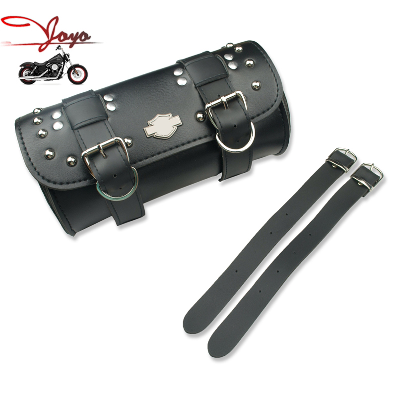 Motorcycle Fork Tool Bag Motorcycle Storage Bag Motorbike Tool Travel Luggage Saddle Bag For Harley Sporter Dyna Touring Softail