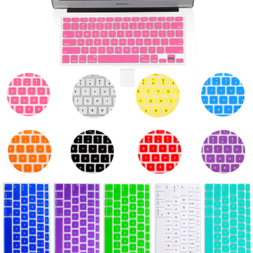 Silicone Anti Dust Keyboard Rubber Skin Cover Protection For Apple MacBook Air Pro 11 6 Free