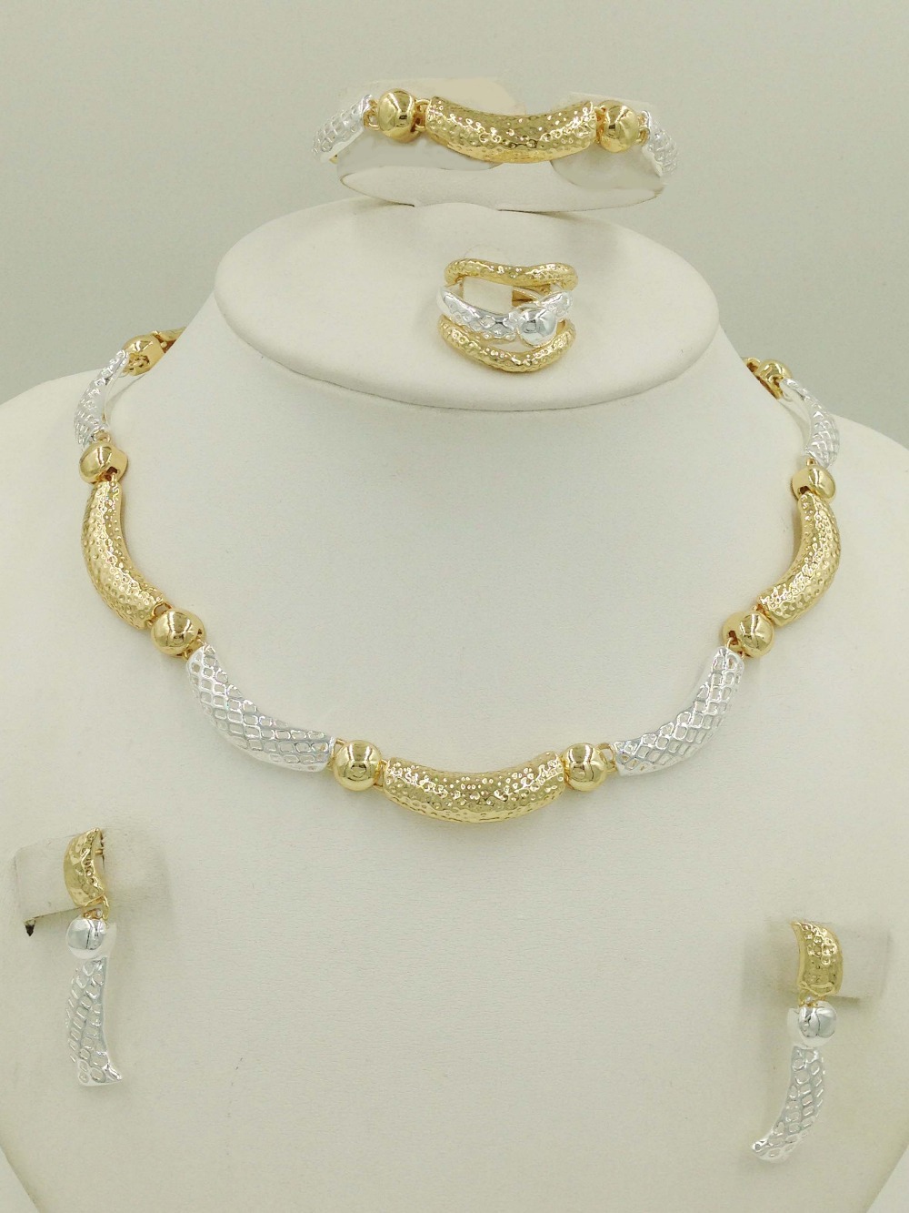 2015-New-Arrival-Fashion-Dubai-Gold-Plated-Jewelry-Sets-White-Gold ...