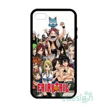 Fit for iPhone 4 4s 5 5s 5c se 6 6s 7 plus ipod touch 4/5/6 back skins cellphone case cover fairy tail