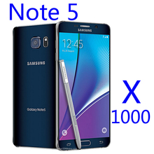 Top quality ! Free shipping HD clear Screen Protector for Samsung Note 5 1000pcs/lot with cloth free