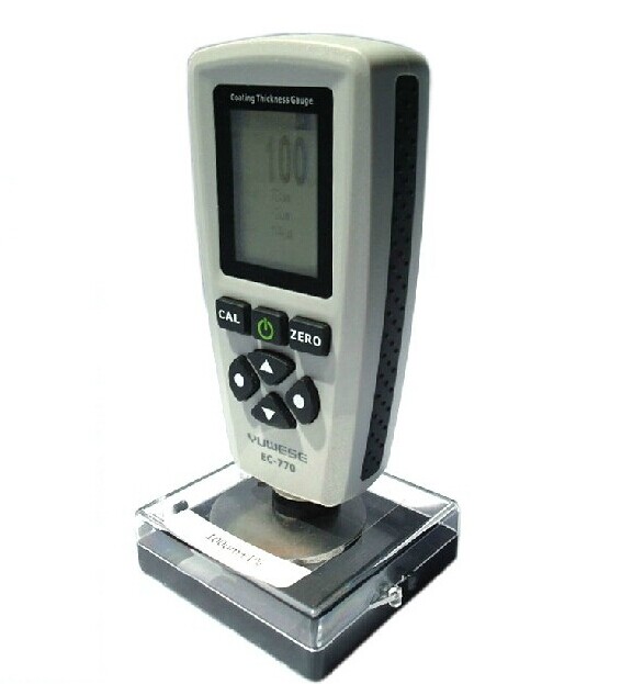 Yu asked EC770 coating thickness gauge display iron based film
