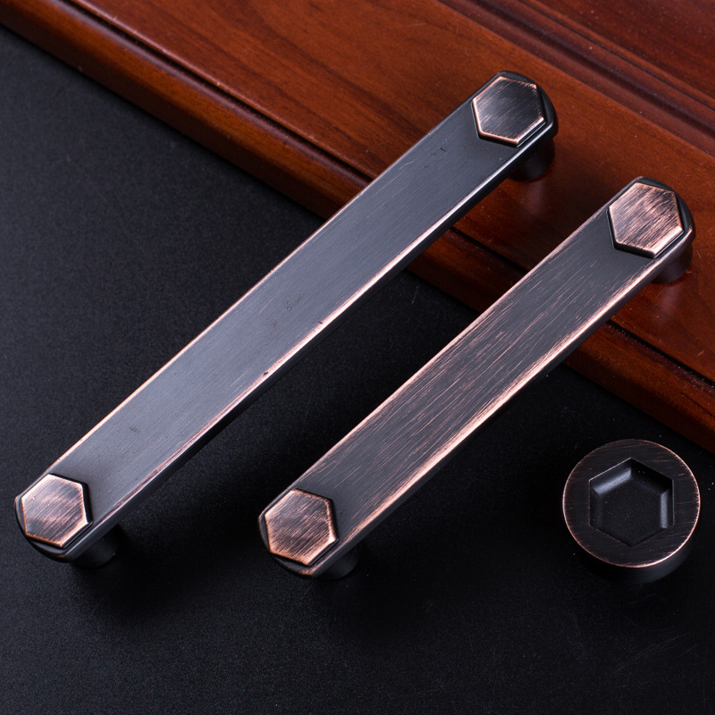 Vintage Alloy Metal Door Handles For font b Kitchen b font Cabinet Cupboard Wardrobe Drawer Pull