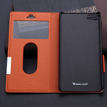 Newest Luxury Genuine Leather Cover Wallet Stand Case for ZTE Nubia Z9 mini Phone Bag Cover