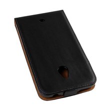 Luxury Genuine Real Leather Case Flip Cover Mobile Phone Accessories Bag Retro Vertical For Nokia LUMIA1320