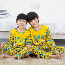 Spring Autumn Sleepwear Boys Pyjamas Girls Clothing Set Children s Clothes Sets Underwear Cartoon Kids Pajama