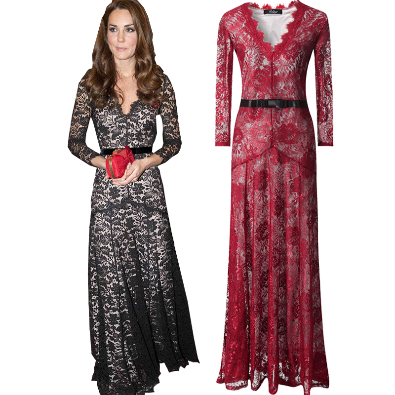 ... Winter-Sexy-Maxi-Dress-Long-Slim-Patchwork-Mesh-Lace-Dress-Plus-Size