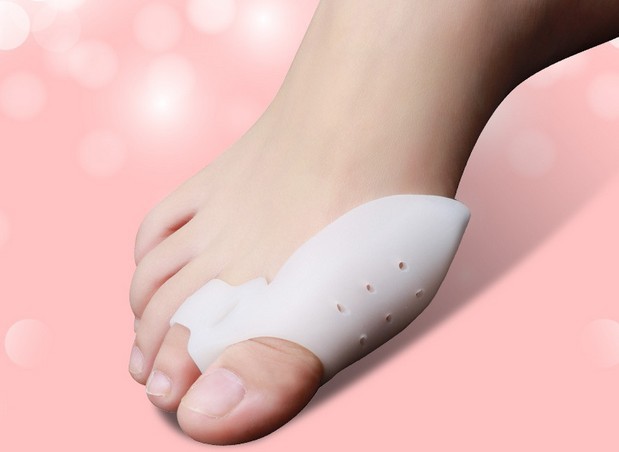 Silicone gel bunion splint big toe separator Overlapping spreader protection feet care corrector aligns health hallux