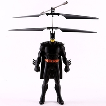 Flying Batman Electric Suspension Toys Battery Operated Induaction Suspension induction helicopter Infrared sensor aircraft