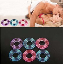 Stay Hard Donuts Silicone Cock Rings Delaying Ejaculation Rings Penis Ring Flexible Glue Cockring Sex Toys