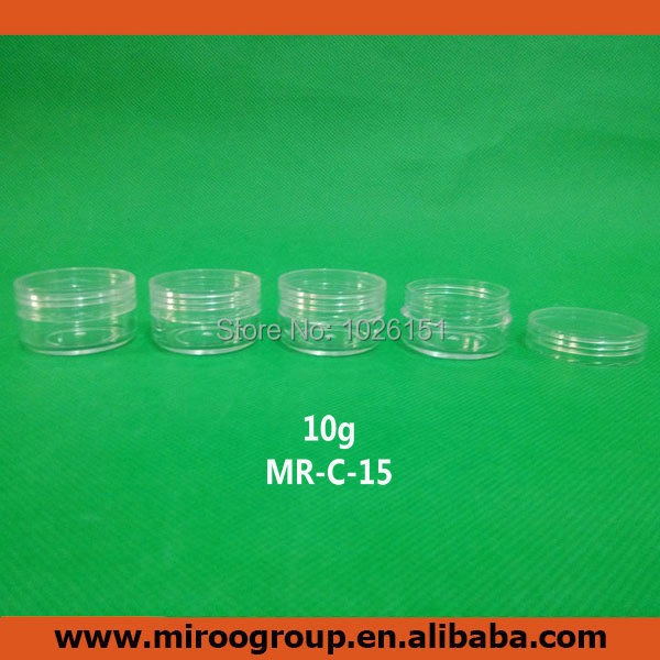 Fedex Free Shipping 232pcs DIY 10ml 10g cream jar 10g cosmetic cream container sample jar 10g