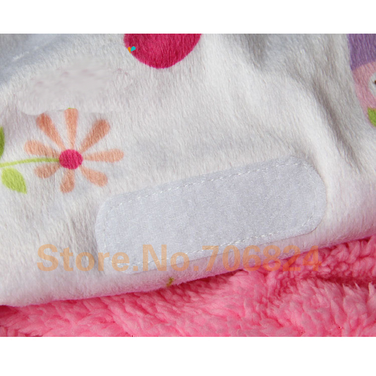 10pcsfree shipping 2015 hotsell double layer short flush newborn sleeping bag baby velvet candle bag holds blankets baby swaddle