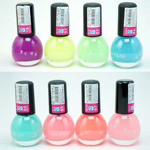 1Pcs 12 colors Fluorescent Neon Luminous Gel Oil Matte Nail Polish Transparent Nail Varnish Lacquer Paint