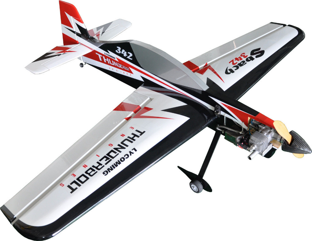 3d Aerobatic Flight Model Rc Airplane Electric 6ch Arf Sbach 342 55