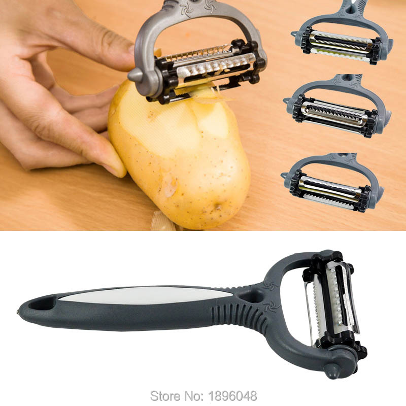 360 Degree Potato Peeler Melon Gadget Vegetable Fruit turnip Slicer Cutter Multifunctional Rotary Carrot Kitchen Cooking Tools