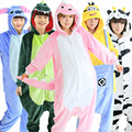 Panda onesies for adults Flannel Anime Pajama Cartoon Unisex Cosplay Animal Pajamas for women one piece