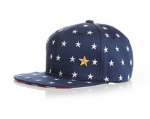2016 New arrival lovely Embroidery five stars unisex child hat baby baseball cap shading sun protect hat for boy girls
