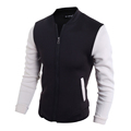 Short Jackets for Men 2016 New college Slim Casual Space cotton spell color raglan sleeves Jacket