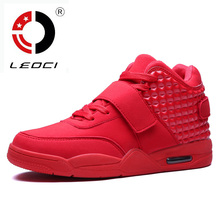 LEOCI New 2016 font b Basketball b font font b Shoes b font Men Medium Cut