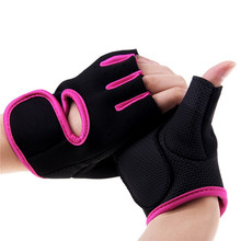 Free Shipping Men Women Training Fitness Gloves Sports Exercise Slip Resistant Dumbbell Workout Glove
