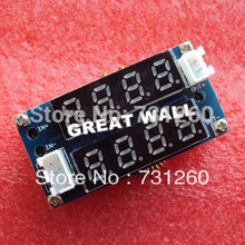 Hot Selling 1PC 5A Adjustable Power CC/CV Step-down Charge Module LED Driver Voltmeter Ammeter Constant current constant voltage