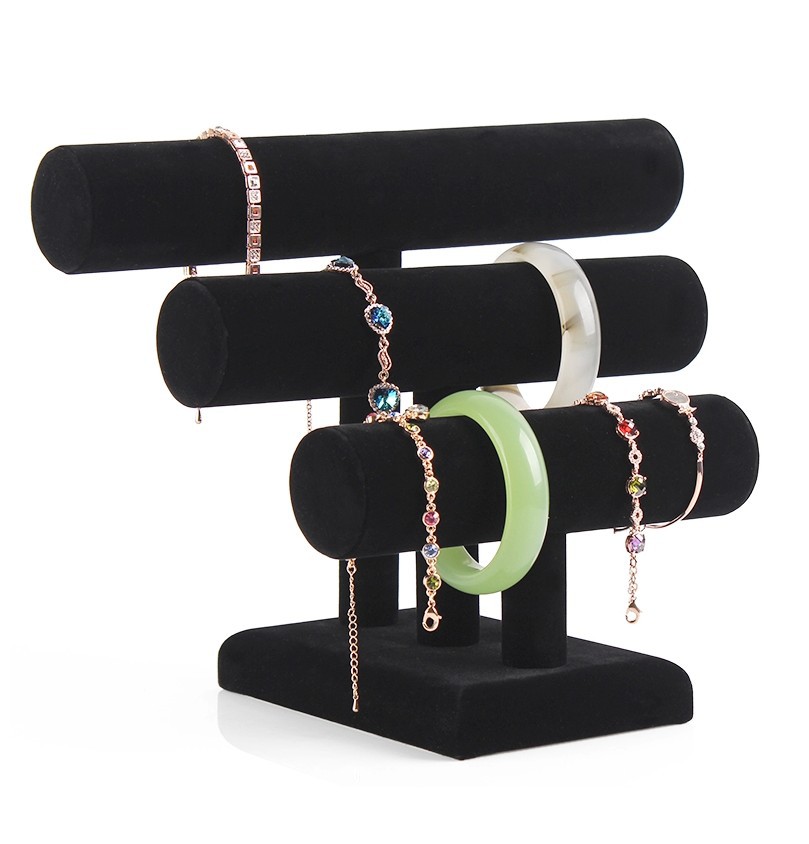 Buy Premium suede split three layers bracelet holder