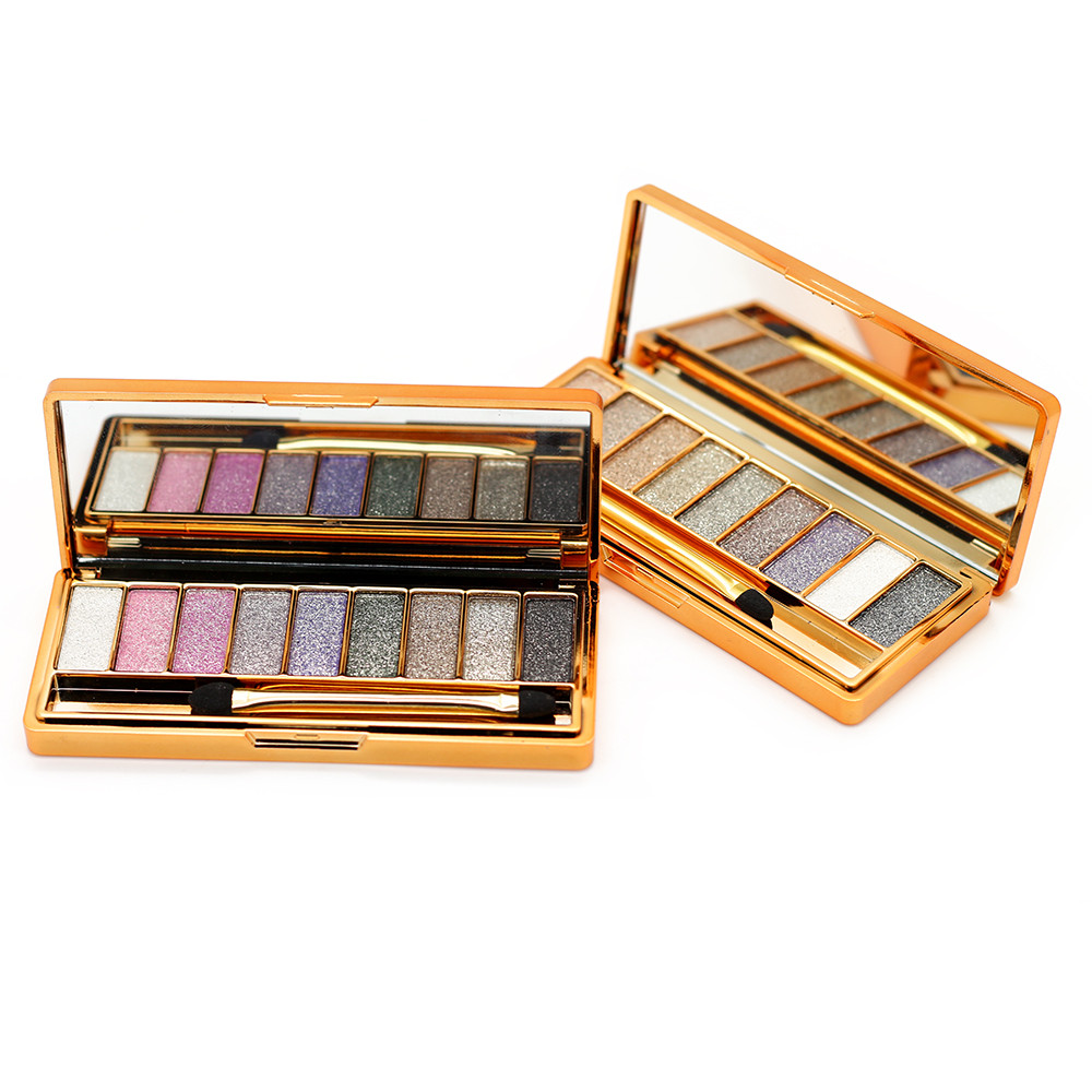 9 Colors Diamond Bright Makeup Eyeshadow Nd Smoky Palette Ebay 