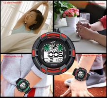 2016 Yoner Watch Mens LED Digital Date Alarm Waterproof Rubber Sports Army Wristwatch