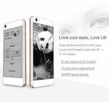 Double Screen Oukitel U6 Two Display 5 0 IPS HD 4 7 E ink paper Touch