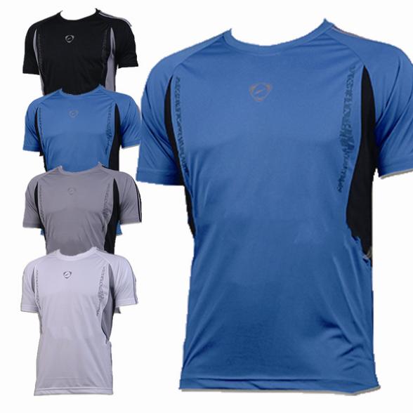 Brand Cool Feeling Quick Dry UV Athletic Mens Sports Apparel Compression Shirt Running Training Bodybuilding Fitness