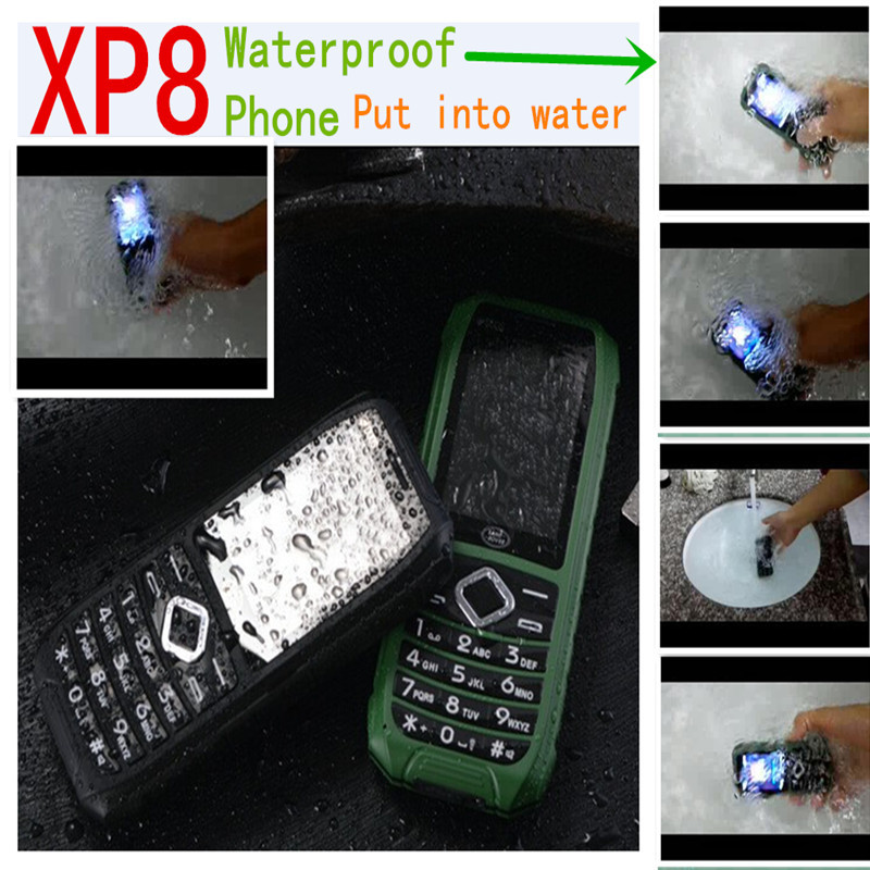 2016 NEW XP8 Waterproof Phone IP67 Dual SIM Card MP3 Big Speaker 2.4Inch FM Bluetooth Shockproof Dustproof B36 Russian Keyboard 2016 NEW XP8 Waterproof Phone IP67 Dual SIM Card MP3 Big Speaker 2.4Inch FM Bluetooth Shockproof Dustproof B36 Russian Keyboard