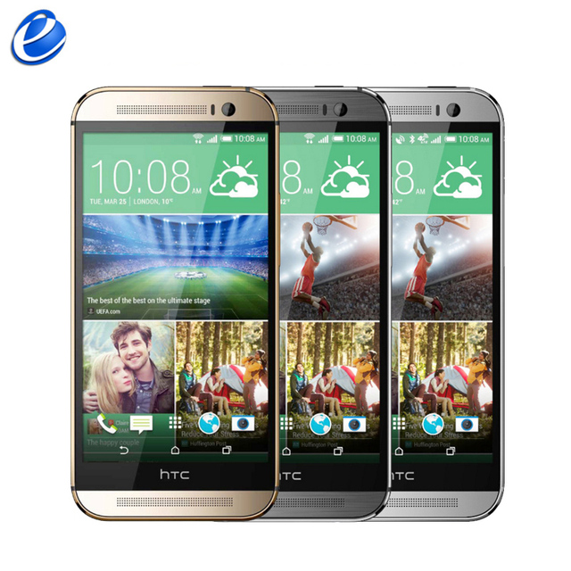 Разблокирована Оригинальный HTC One M8 GSM 3 Г 4 Г 3 Камеры Android 5.0 6.0 Quad core 2 ГБ 32 ГБ Мобильного Телефона 5.0 "4MP восстановленное сотовый телефон