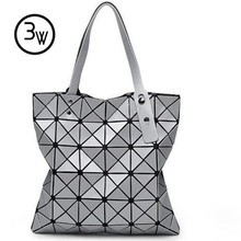 New Fashion 2016 Women’s Bags Hologram Laser Geometric Handbags Women Designer Bags BAOBAO Bag Free Shipping 1pcs/Lot