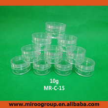 Free Shipping 20pcs/lot 10g cream jar, 10ml/10g Cosmetic Container,Plastic Mini Bottle Skin Care Cream Packaging Jar, Sample Jar