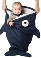 Discount Cartoon Shark Baby Stroller Sleeping Bag Thick Warm Winter Multifunctional Baby Sleeping Bag