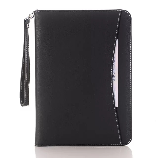 30pcs luxury protection premium pu leather folio with card slots note holder 30pcs luxury protection premium pu leather folio with card slots note holder