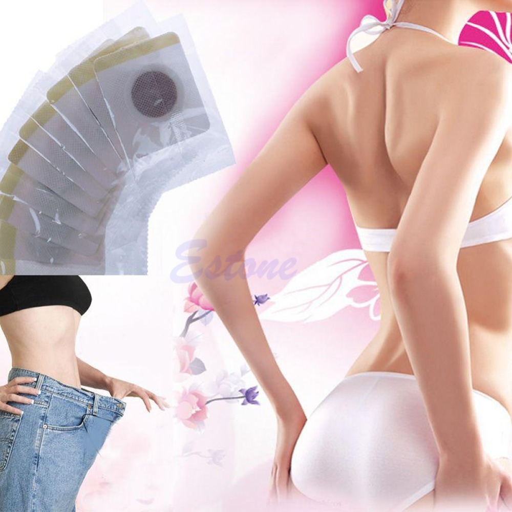 30pcs pack Magnetic Patch Diet Slim Slimming Weight Loss Adhesive Detox Pads Burn Fat Free Shipping