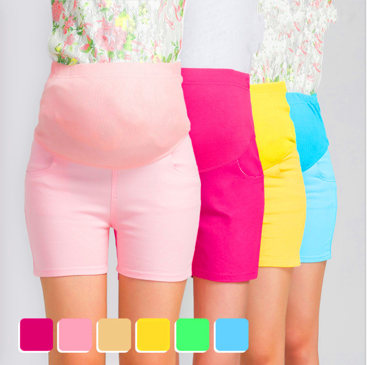 Buy 2015 New Cotton Maternity Shorts For Pregnant Women High Waist Short