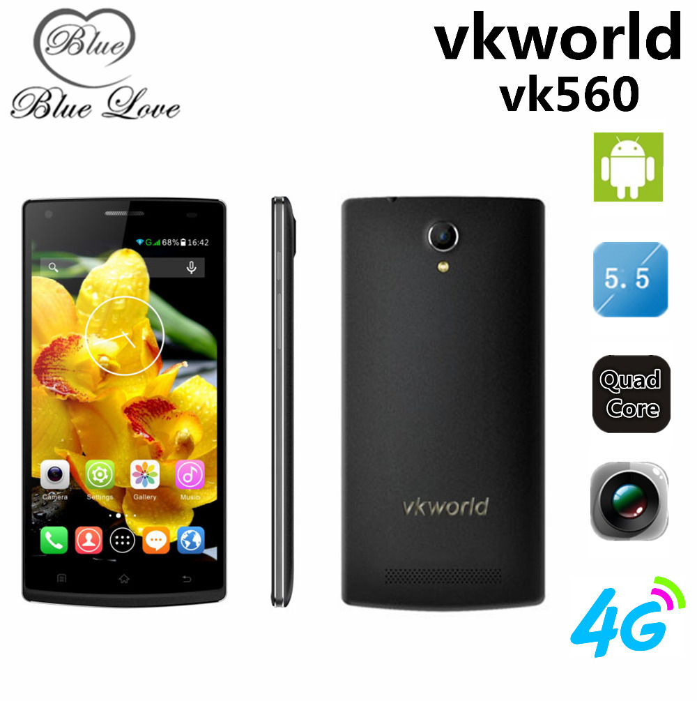Origianl vkworld vk560 MTK6735 13 0MP Camera 4G LTE Cell Phone 5 5 Android 5 1