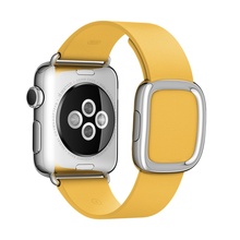 Luxury Genuine Leather Watch Band Strap Modern Buckle for Apple Watch Smart Watch 38mm